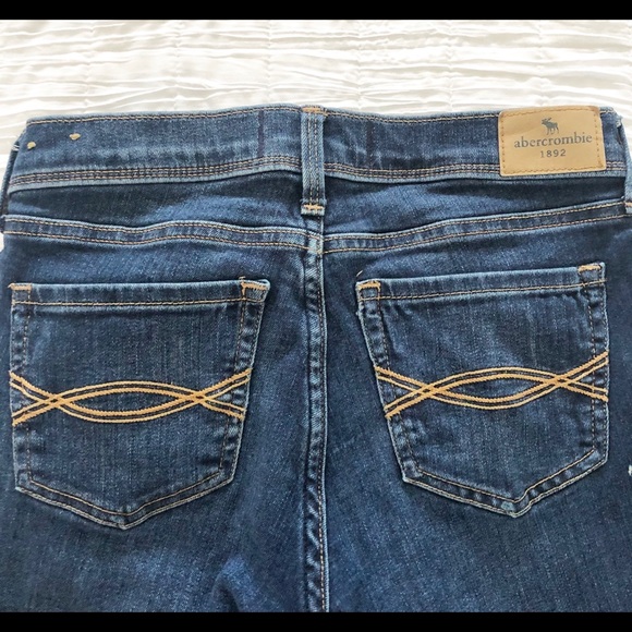 KIDS ABERCROMBIE & Fitch SKINNY JEANS SIZE 13-14 - Picture 5 of 8